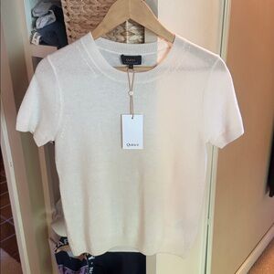 Quince Ivory Knit Top